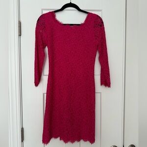 Diane Von Furstenberg Zarita Lace Dress (size 2)
